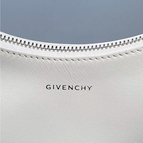 Givenchy Moon Cut-Out Calfskin Small Hobo Bag - Picture 12 of 16